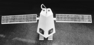 Sieht aus wie eine Mischung aus Satellit und Graugans: Ein "wiwiwi NANG NANG NANG"